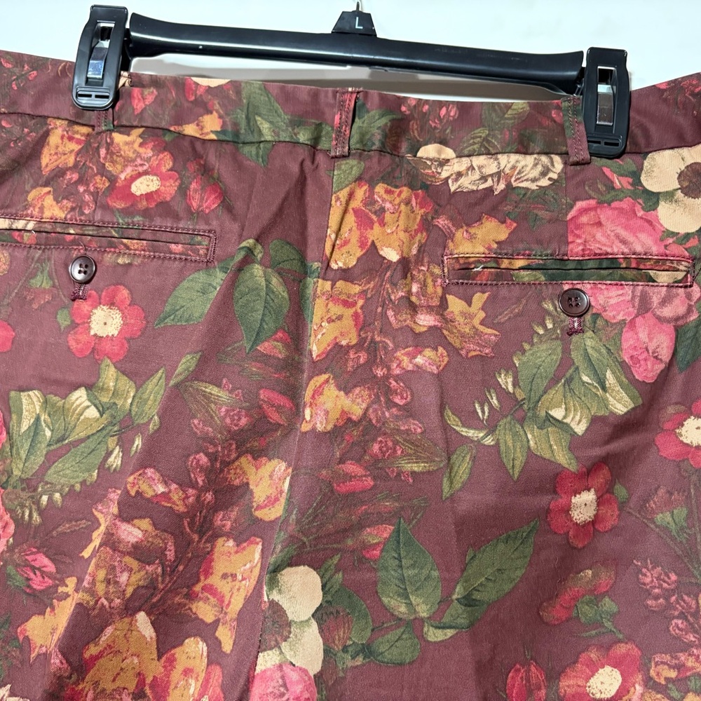 Talbots Floral Print Pants - Multicolor - Picture 11 of 13